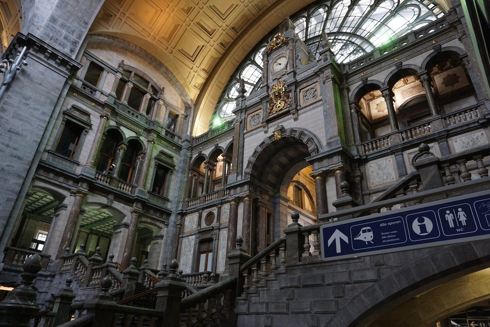 Centraal Station Antwerpen België