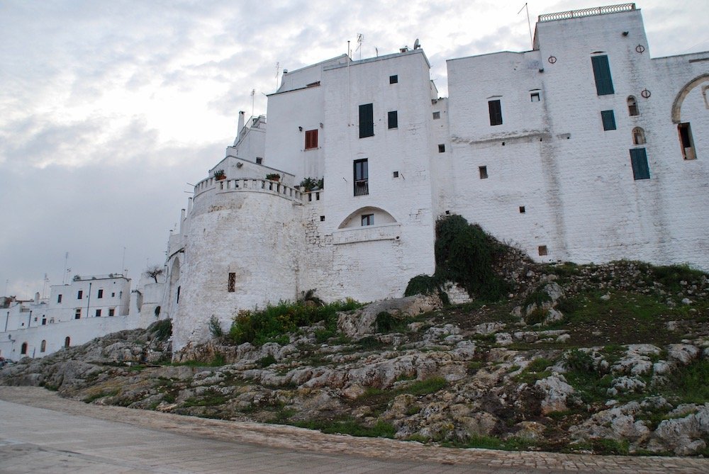 Ostuni, ook wel bekend als La Città Bianca in de regio Puglia Italië