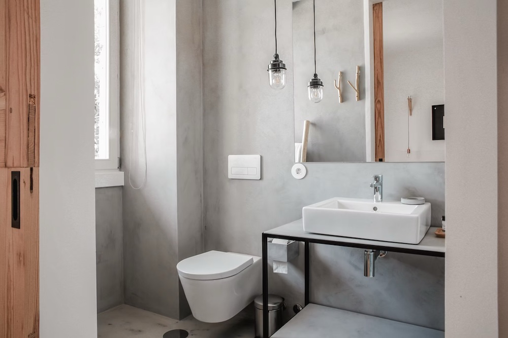 Badkamer Double Room Sapientia Boutique Hotel Coimbra