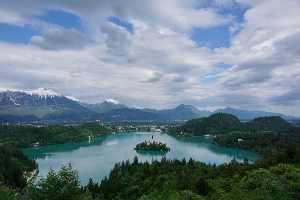 Slovenië bezienswaardigheden: Meer van Bled