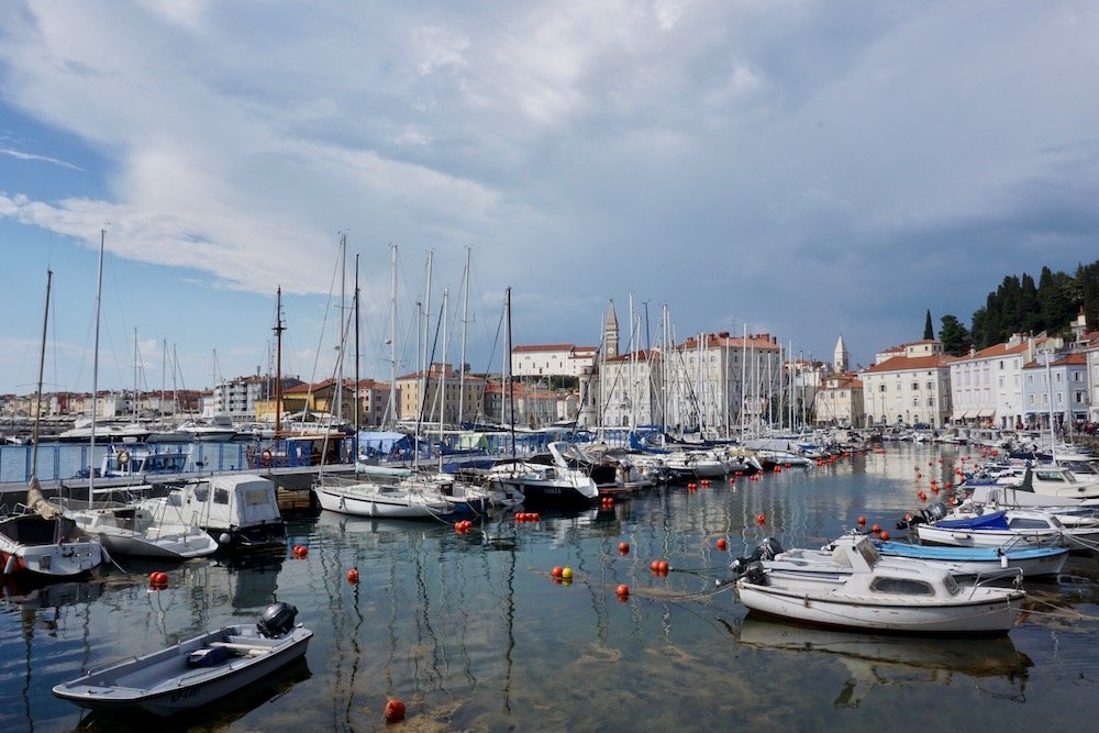 De haven van Piran