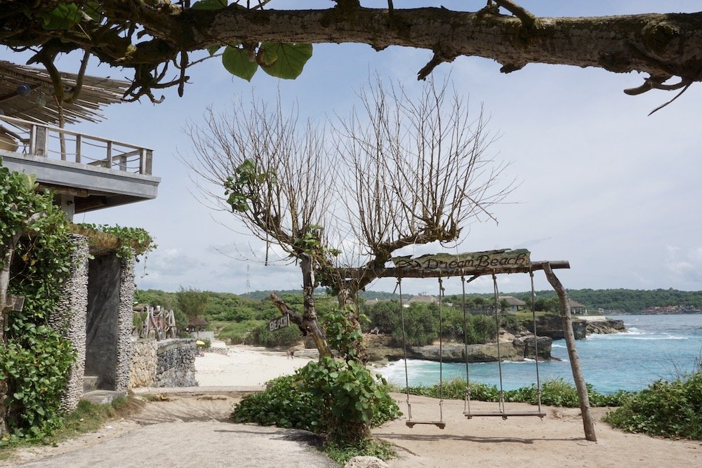 Dream Beach op Nusa Lembongan