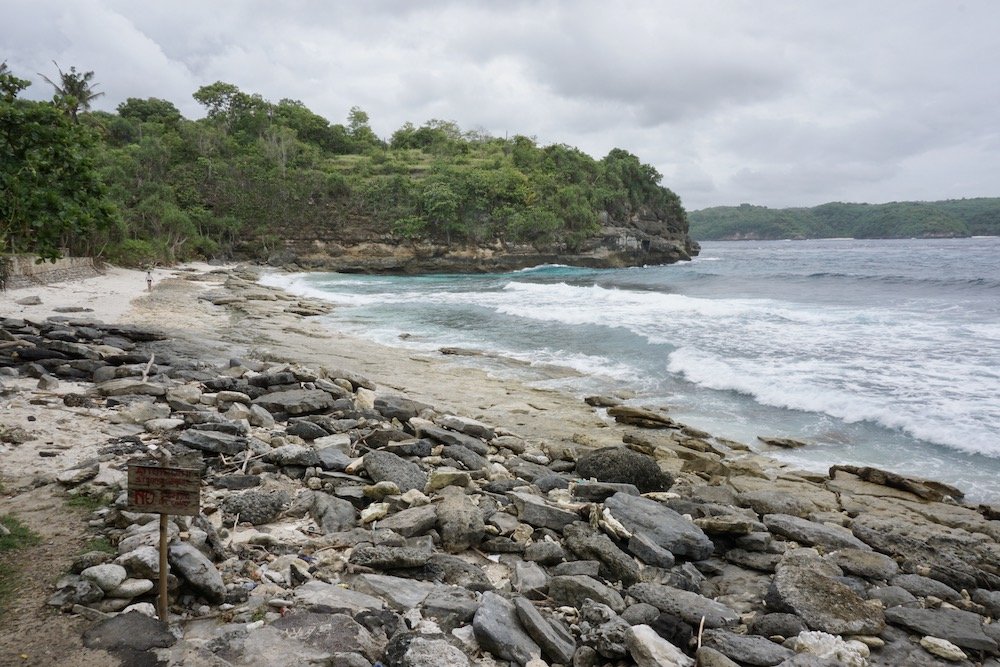 Secret Beach op Nusa Ceningan
