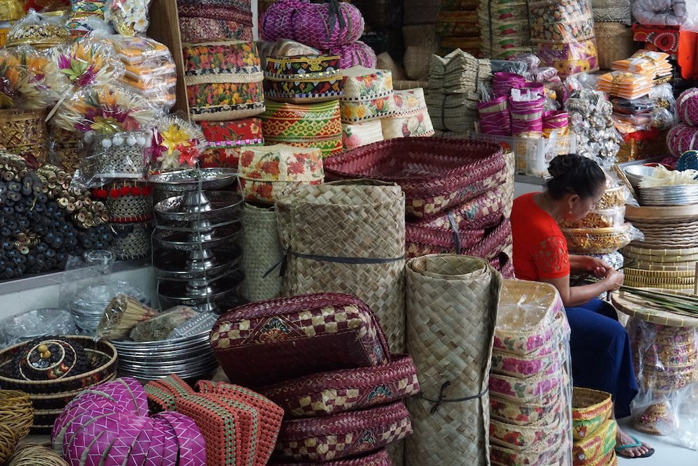 Pasar Badung in Denpasar