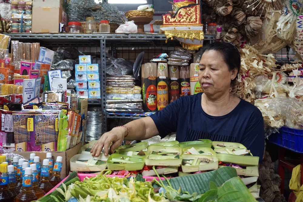 Pasar Badung in Denpasar