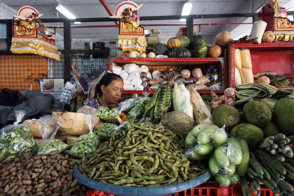 Pasar Badung Denpasar Bali Indonesië