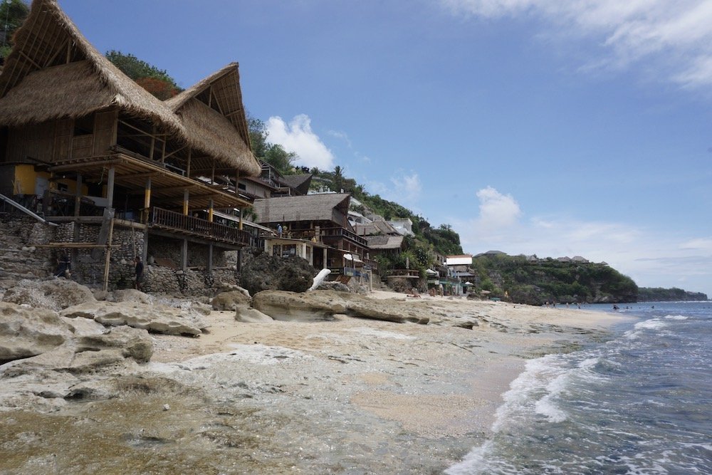 Bingin Beach in Uluwatu op Bali