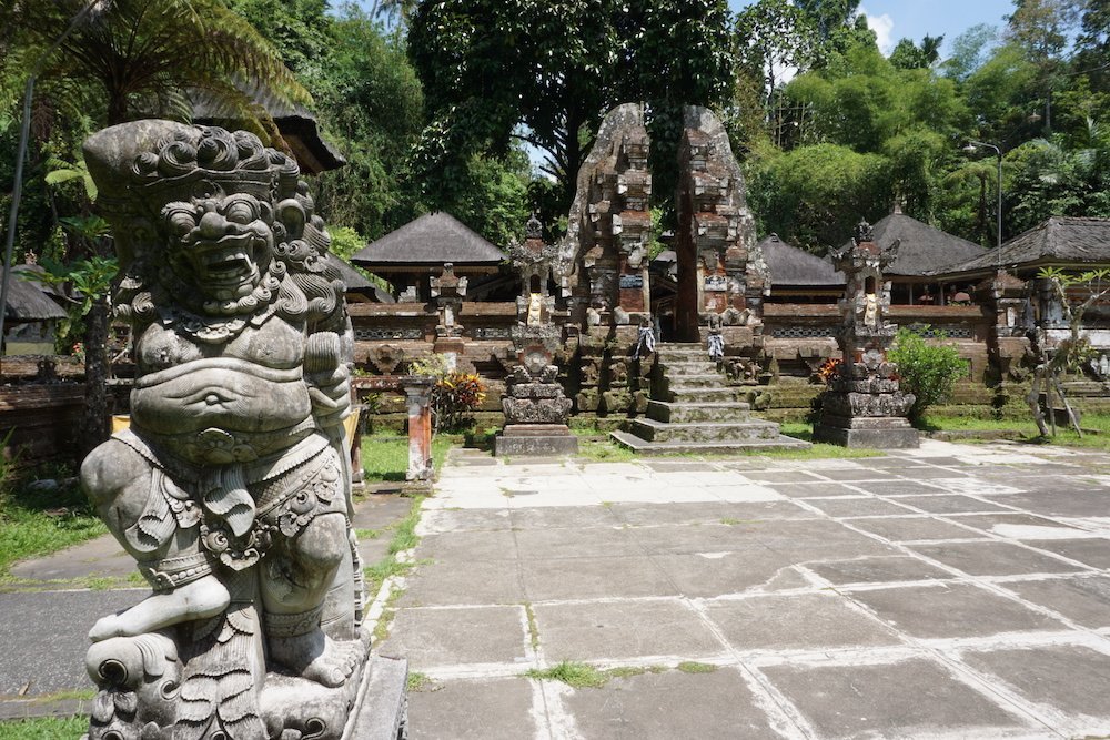 Gunung Kawi Sebatu watertempel op Bali