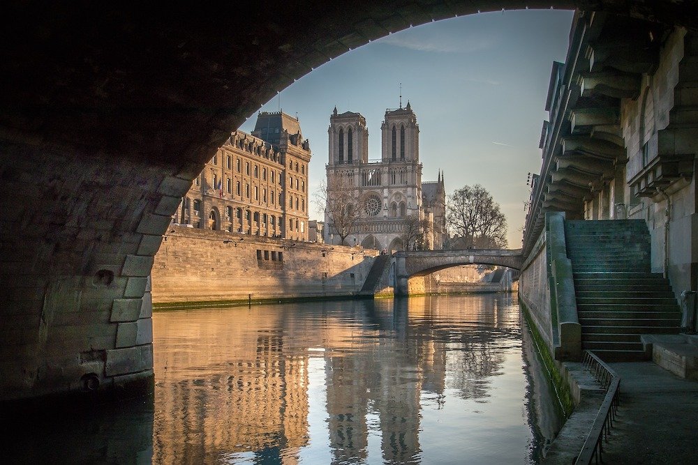 Na de Eiffeltoren waarschijnlijk het bekendste gebouw van Parijs: de Notre Dame
